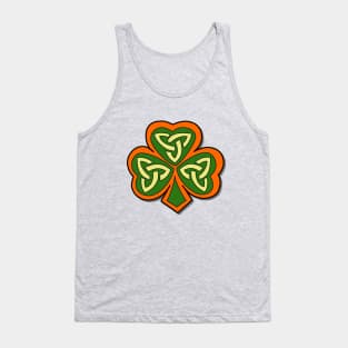 Celtic Shamrock Tank Top